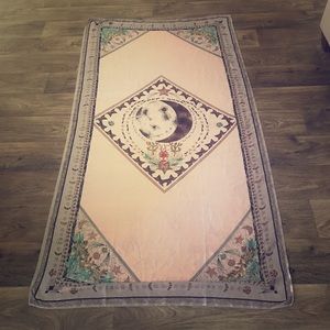 Rare “La Lune” silk shawl